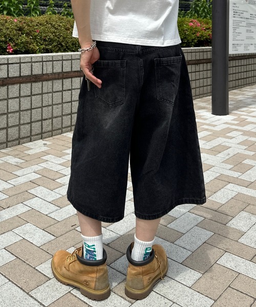 ADAMASTE（アダマスト）の「【ADAMASTE SELECT】loose denim half