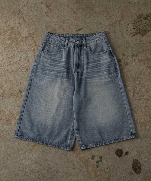 ADAMASTE（アダマスト）の「【ADAMASTE SELECT】loose denim half