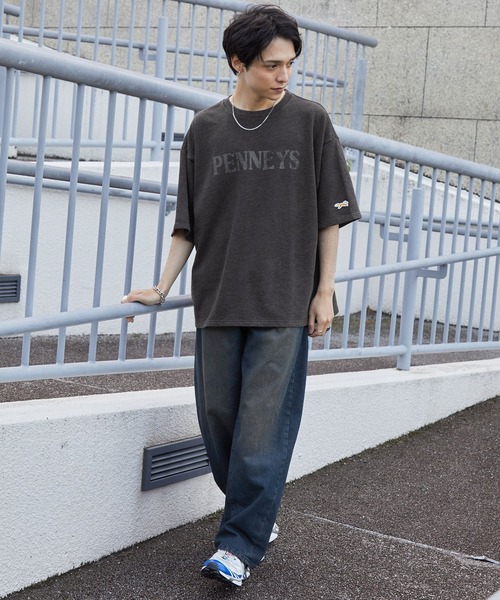 スウェット MACO様 PENNEYS/ペニーズ 別注 THE FOX ロゴ ヴィンテージスノー