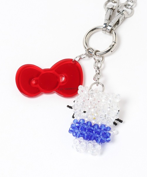 Me%（ミィパーセント）の「【HELLO KITTY】ビーズキーチャーム 319782