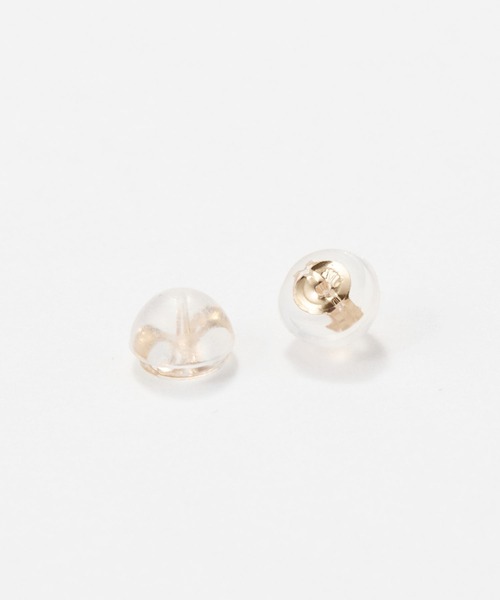 JUPITER(ジュピター)の「【K10】天然石ペタルチェーンピアス/モテピアス/ターコイズ/オニキス<動画あり>(ピアス(両耳用)・レディース・ブルー/ブラック・FREE)」の10枚目の写真