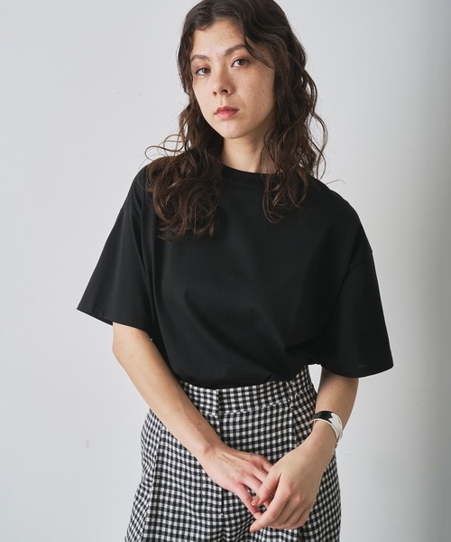 クルーコットンジャージープルオーバー（Tシャツ/カットソー