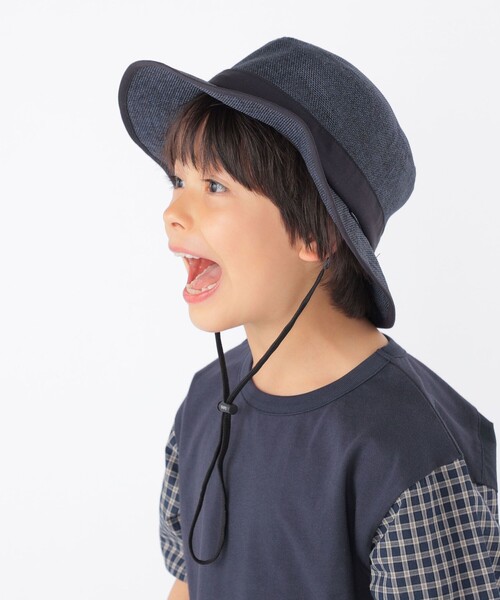 SHIPS(シップス)の「SHIPS KIDS: アドベンチャー ハット(ハット・キッズ・ナチュラル/ベージュ/ネイビー・LARGE/MEDIUM)」の13枚目の写真