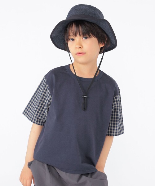 SHIPS(シップス)の「SHIPS KIDS: アドベンチャー ハット(ハット・キッズ・ナチュラル/ベージュ/ネイビー・LARGE/MEDIUM)」の11枚目の写真