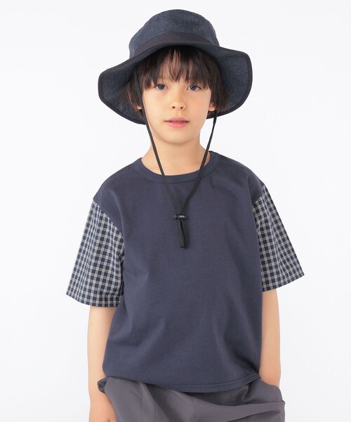SHIPS(シップス)の「SHIPS KIDS: アドベンチャー ハット(ハット・キッズ・ナチュラル/ベージュ/ネイビー・LARGE/MEDIUM)」の10枚目の写真