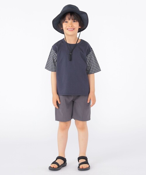 SHIPS(シップス)の「SHIPS KIDS: アドベンチャー ハット(ハット・キッズ・ナチュラル/ベージュ/ネイビー・LARGE/MEDIUM)」の9枚目の写真