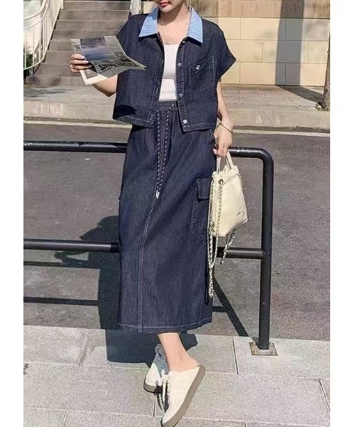 襟配色デザインセットアップ