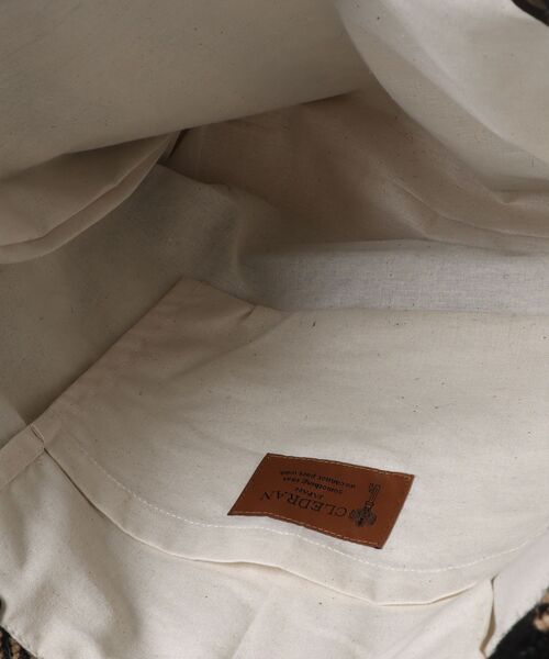 CLEDRAN（クレドラン）の「【手機ならではの質感】CL3761 HAND＆WORK STRIPE JUTE TOTE（トートバッグ・レディース・ブラック系その他/イエロー系その他・FREE）」の19枚目の写真