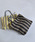 CLEDRAN�i�N���h�����j�́u�y��@�Ȃ�ł͂̎����zCL3761 HAND��WORK STRIPE JUTE TOTE�i�g�[�g�o�b�O�j�v�b�u���b�N�n���̑�
