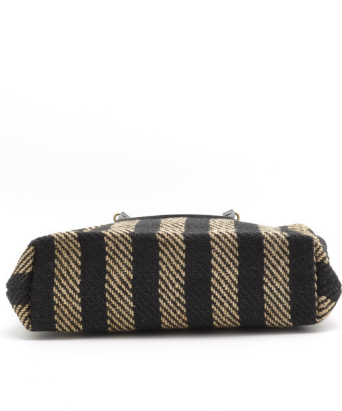 CLEDRAN（クレドラン）の「【手機ならではの質感】CL3761 HAND＆WORK STRIPE JUTE TOTE（トートバッグ・レディース・ブラック系その他/イエロー系その他・FREE）」の9枚目の写真