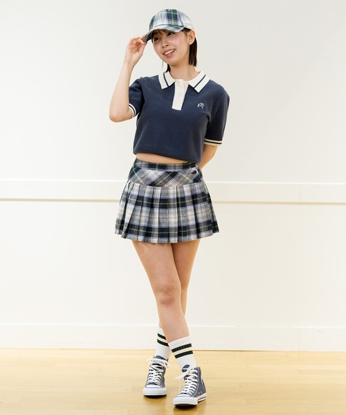 GAP（ギャップ）の「Gap × Malbon コットンリネン ロゴ プレイド