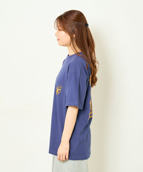 BIRTHDAY BAR(バースデイバー)の「norahi x BIRTHDAY BAR Tシャツ(Tシャツ/カットソー・レディース・ダークグリーン/インディゴブルー/ホワイト・MEDIUM/LARGE)」の9枚目の写真