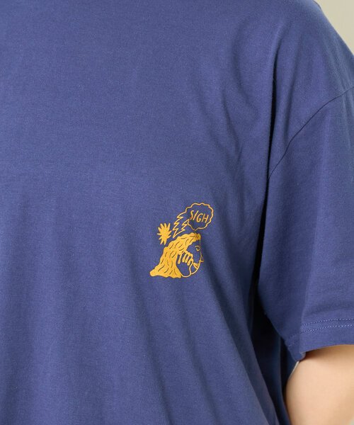 BIRTHDAY BAR(バースデイバー)の「norahi x BIRTHDAY BAR Tシャツ(Tシャツ/カットソー・レディース・ダークグリーン/インディゴブルー/ホワイト・MEDIUM/LARGE)」の13枚目の写真