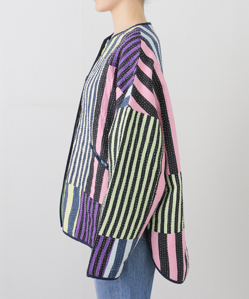 mii（ミー）の「【Mii / ミイ】LONG SLEEVE KANTHA JK（ノーカラージャケット・レディース・その他10・SMALL）」の10枚目の写真
