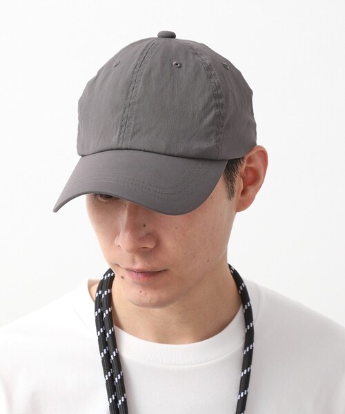 THE SHOP TK （ザ ショップ ティーケー ）の「ナイロンキャップ 【撥水／軽量／ユニセックス】（キャップ・メンズ・ブラック/オリーブ/ダークグレー・00）」の7枚目の写真