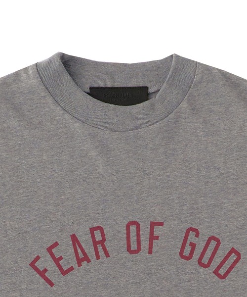 FOG ESSENTIALS(エフオージーエッセンシャルズ)の「FOG ESSENTIALS/エッセンシャルズ 24FW ARCH LOGO SS TEE 半袖Tシャツ(Tシャツ/カットソー・メンズ・ホワイト/グレー/ブラック・M/S/L)」の5枚目の写真