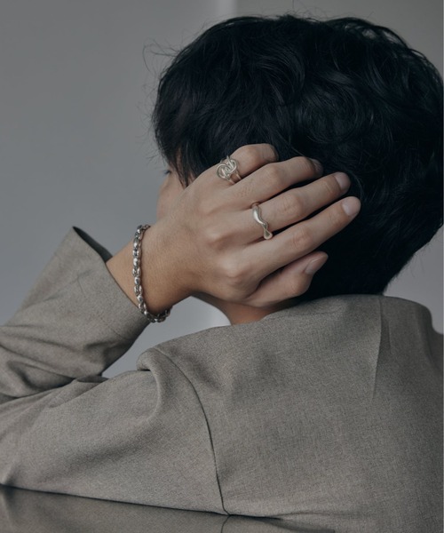 GRAiL(accessories)(グレイル(アクセサリー))の「Cloudy ring(リング・メンズ・シルバー・ONE SIZE)」の4枚目の写真
