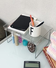 ARCADE（アーケード）の「折りたたみ式アクリルクリアシェルフ（収納グッズ）」