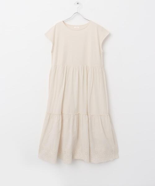 ITEMS URBANRESEARCH（アイテムズ アーバンリサーチ）の「ピグメントティアードワンピース（ワンピース・レディース・オレンジ/チャコールグレー/アイボリー・FREE）」の10枚目の写真