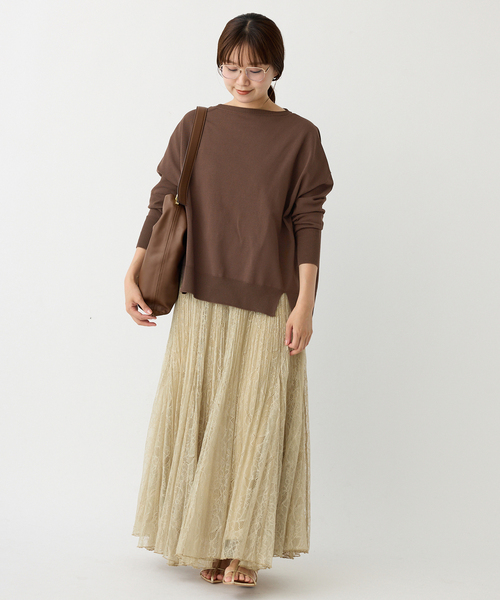 WEB限定/追加2》コットンストレッチ NEO2 ワイド長袖プルオーバー