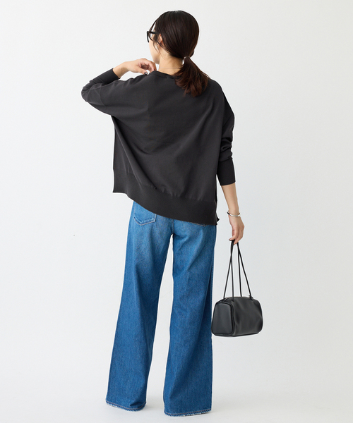 WEB限定/追加2》コットンストレッチ NEO2 ワイド長袖プルオーバー