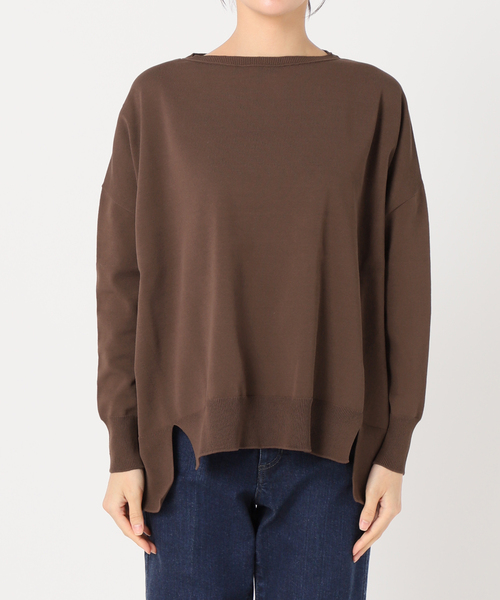 WEB限定/追加2》コットンストレッチ NEO2 ワイド長袖プルオーバー