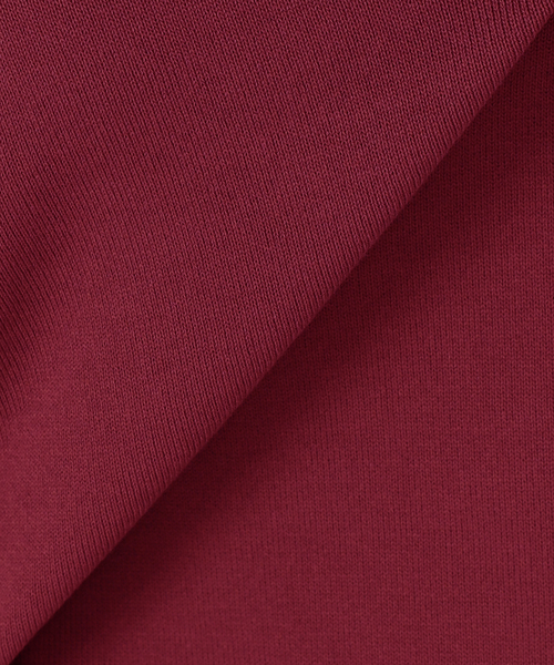 IENA（イエナ）の「《WEB限定/追加2》コットンストレッチ NEO2 ワイド長袖プルオーバー（ニット/セーター・レディース・チャコールグレー/ベージュ/レッド/ブラウン・FREE）」の8枚目の写真