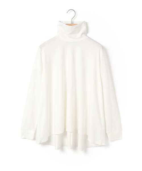 MidiUmi（ミディウミ）の「MidiUmi ハイネックフレアプルオーバー（Tシャツ/カットソー・レディース・ライトグレー/グレー/オフホワイト/ブラック・FREE）」の22枚目の写真