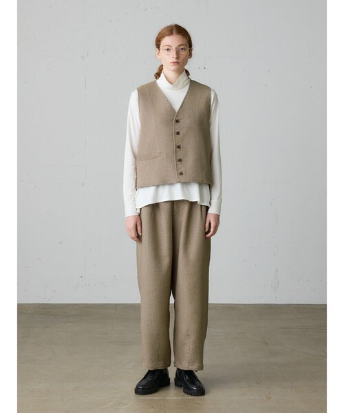 MidiUmi（ミディウミ）の「MidiUmi ハイネックフレアプルオーバー（Tシャツ/カットソー・レディース・ライトグレー/グレー/オフホワイト/ブラック・FREE）」の12枚目の写真