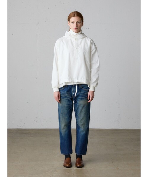 MidiUmi（ミディウミ）の「MidiUmi ハイネックフレアプルオーバー（Tシャツ/カットソー・レディース・ライトグレー/グレー/オフホワイト/ブラック・FREE）」の14枚目の写真