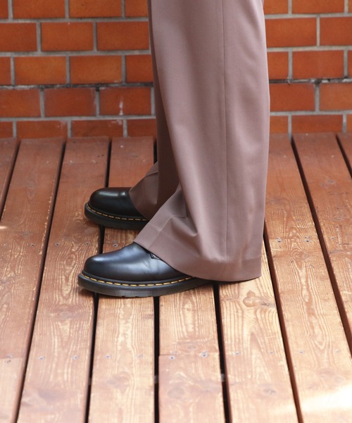 ８(eight)（エイト）の「センタープレスフレアスラックス（スラックス・メンズ・アッシュブラウン/ダークネイビー・マルチサイズ）」の16枚目の写真