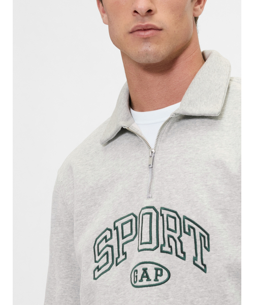 GAP(ギャップ)の「ヴィンテージソフト GAPロゴ 1/4ジップアップ プルオーバー(スウェット・メンズ・グレー/レッド系その他/ブラウン/ブラック・XS/S/M/L/XL)」の19枚目の写真