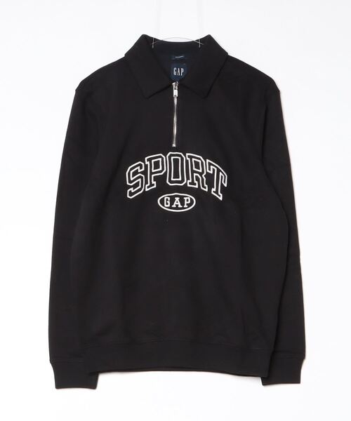 GAP(ギャップ)の「ヴィンテージソフト GAPロゴ 1/4ジップアップ プルオーバー(スウェット・メンズ・グレー/レッド系その他/ブラウン/ブラック・XS/S/M/L/XL)」の12枚目の写真