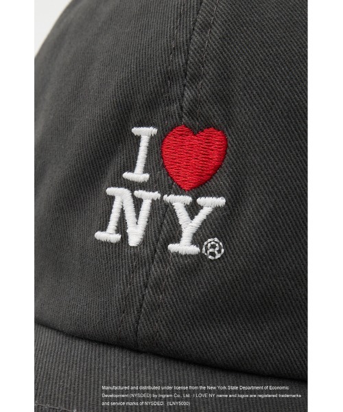MOUSSY(マウジー)の「I LOVE NY キャップ(キャップ・レディース・ホワイト/ブルー/ブラック・FREE)」の8枚目の写真