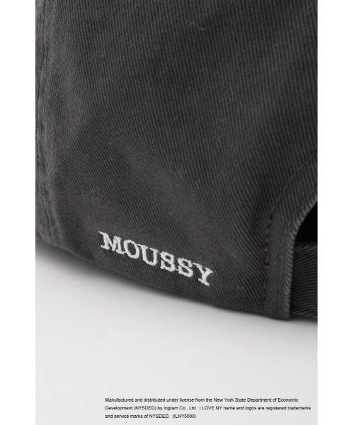 MOUSSY(マウジー)の「I LOVE NY キャップ(キャップ・レディース・ホワイト/ブルー/ブラック・FREE)」の9枚目の写真