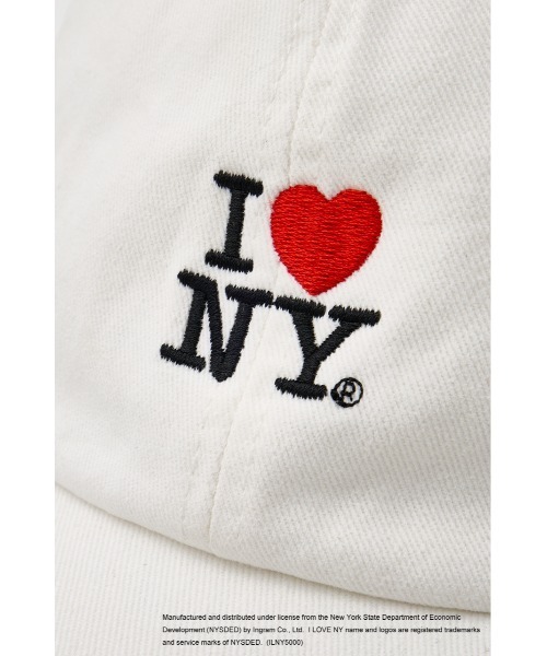 MOUSSY(マウジー)の「I LOVE NY キャップ(キャップ・レディース・ホワイト/ブルー/ブラック・FREE)」の20枚目の写真