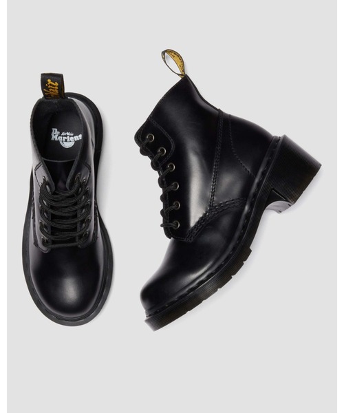 ドクターマーチン　6ホール ドクターマーチンDr.Martens 6ホールレザーブーツ 黒36(22cm) (K-124698)