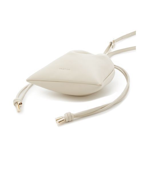 FRAY I.D（フレイアイディー）の「ドロストポーチバッグ（ショルダーバッグ・レディース・アイボリー・F）」の8枚目の写真