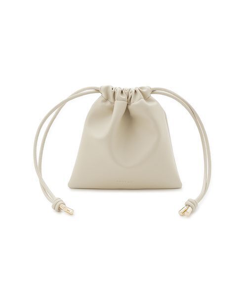 FRAY I.D（フレイアイディー）の「ドロストポーチバッグ（ショルダーバッグ・レディース・アイボリー・F）」の9枚目の写真