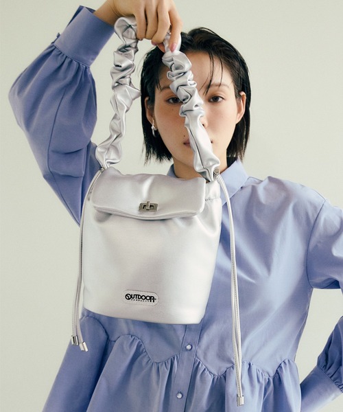 OUTDOOR PRODUCTS（アウトドアプロダクツ）の「新色追加【OUTDOOR PRODUCTS】VIS別注ドロストミニショルダーバッグ（ショルダーバッグ・レディース・キナリ/ブラック/ピンク系その他2/ブラウン系その他/シルバー/オフホワイト/ブラック系その他・FREE）」の7枚目の写真