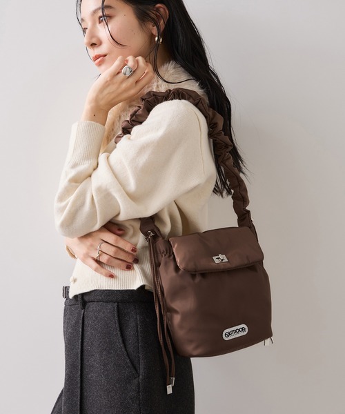 新品タグ付き 【別注】＜ch!iii＞メッシュドロスト レザーショルダーバッグ 新品タグ付き 【別注】＜ch!iii＞メッシュドロスト レザーショルダー