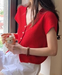 I be.（アイビードット）の「半袖サマーニット（ニット/セーター）」