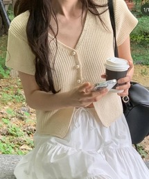 I be.（アイビードット）の「半袖サマーニット（ニット/セーター）」