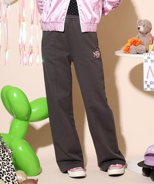 ワイドスウェットパンツ