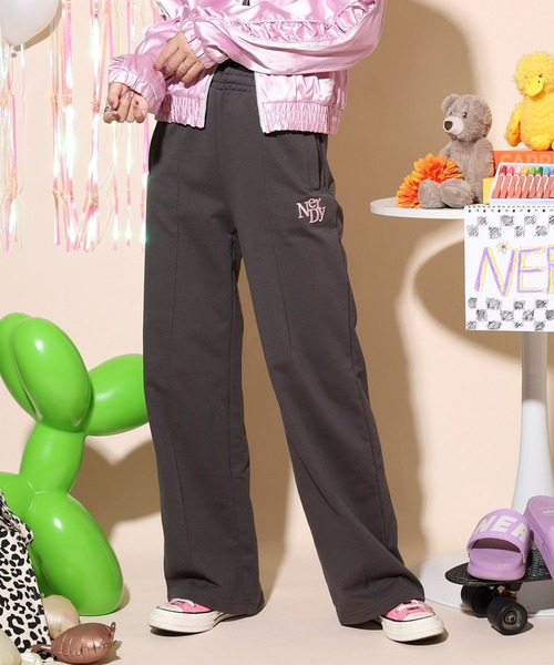 ワイドスウェットパンツ