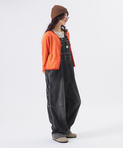 BEAMS BOY（ビームスボーイ）の「12ゲージ チャイナ トリム カーディガン（カーディガン/ボレロ・レディース・ブルー系その他/レッド系その他/チャコールグレー・2/1）」の13枚目の写真