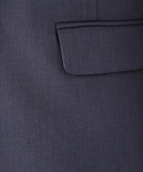 NATURAL BEAUTY BASIC(ナチュラルビューティーベーシック)の「◇パウダリーツイルセットアップシリーズ ノーカラージャケット(ノーカラージャケット・レディース・チャコールグレー/ダークブラウン・LARGE/MEDIUM/SMALL)」の13枚目の写真