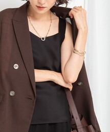 NOLLEY’S Sophi | トリアセサテン前後2WAYタンクトップ(タンクトップ)