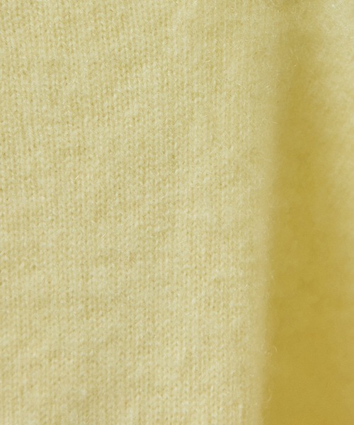 SALON adam et rope'（サロン アダム エ ロペ）の「カシミヤストール［セットアップ対応］（ストール/ショール・レディース・チャコールグレー/イエロー系その他/ベージュ系その他・FREE）」の5枚目の写真
