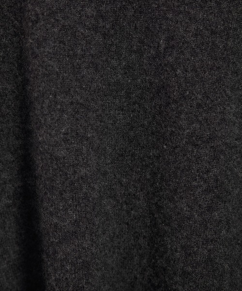 SALON adam et rope'（サロン アダム エ ロペ）の「カシミヤストール［セットアップ対応］（ストール/ショール・レディース・チャコールグレー/イエロー系その他/ベージュ系その他・FREE）」の7枚目の写真